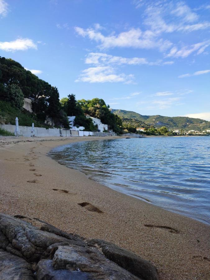Beach House Emme PalaiónTsiflíkion Dış mekan fotoğraf